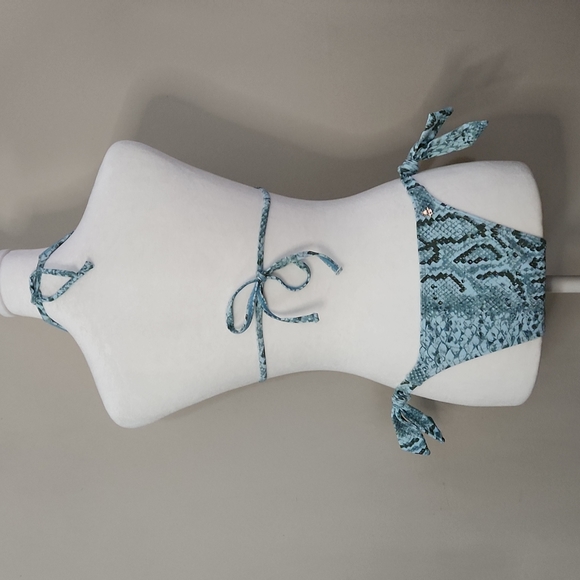 Nwt Cia.Maritima Snakeskin & Sequin Bikini - Picture 6 of 16